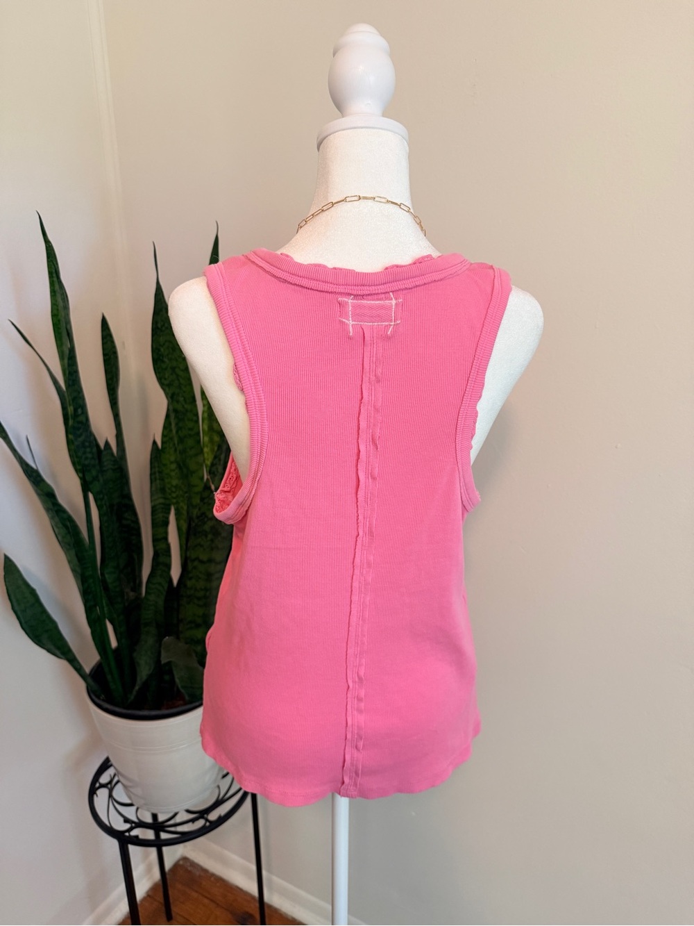 We The Free | Rowan Tank in Pink Carnation (Large) - Picture 3 of 8